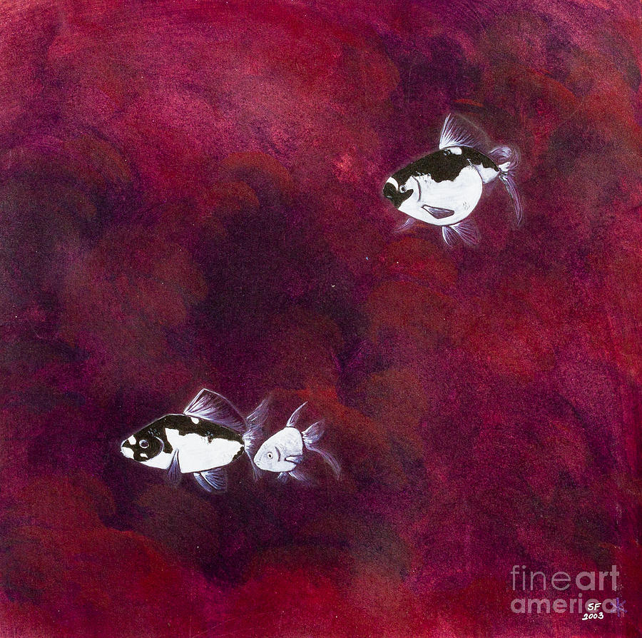 Red Sea Painting by Stefanie Forck