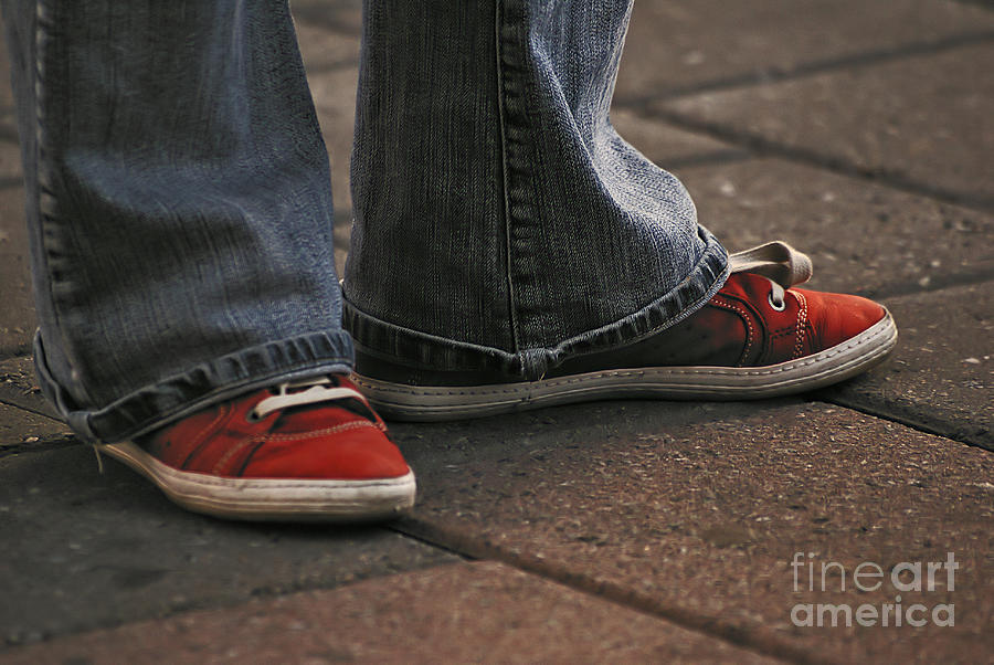 Red Shoes Photograph by Aimelle Ml