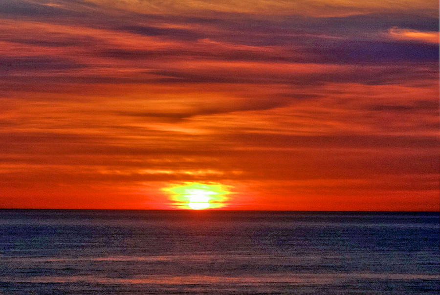 Red Sky at Dawn Photograph by Salvador Maria Lozada