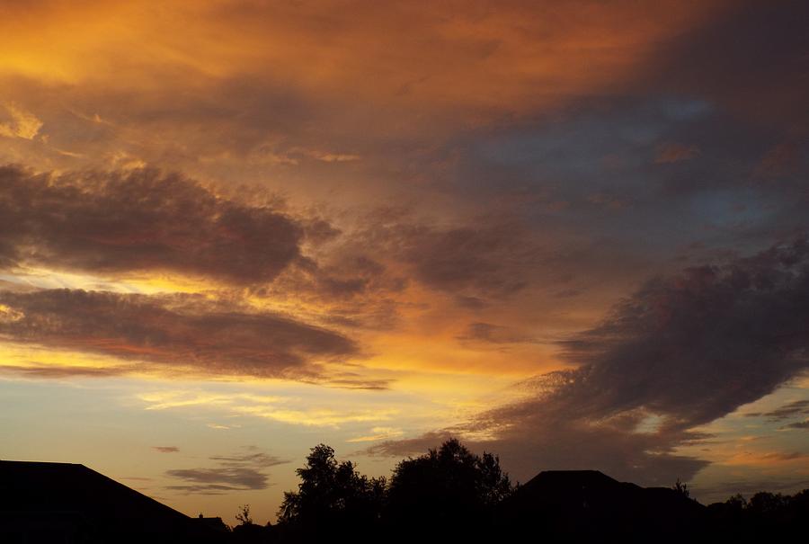 Red Sky At Morning Photograph by Caryl J Bohn