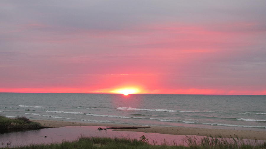 Pink Photograph - Red Sky at Morning by Denise Hoff Pink Photograph - Red Sky at Morning by Denise Hoff