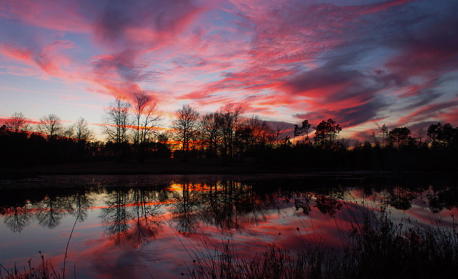 Red Sky at Night Photograph by Gretchen Gegenheimer - Fine Art America