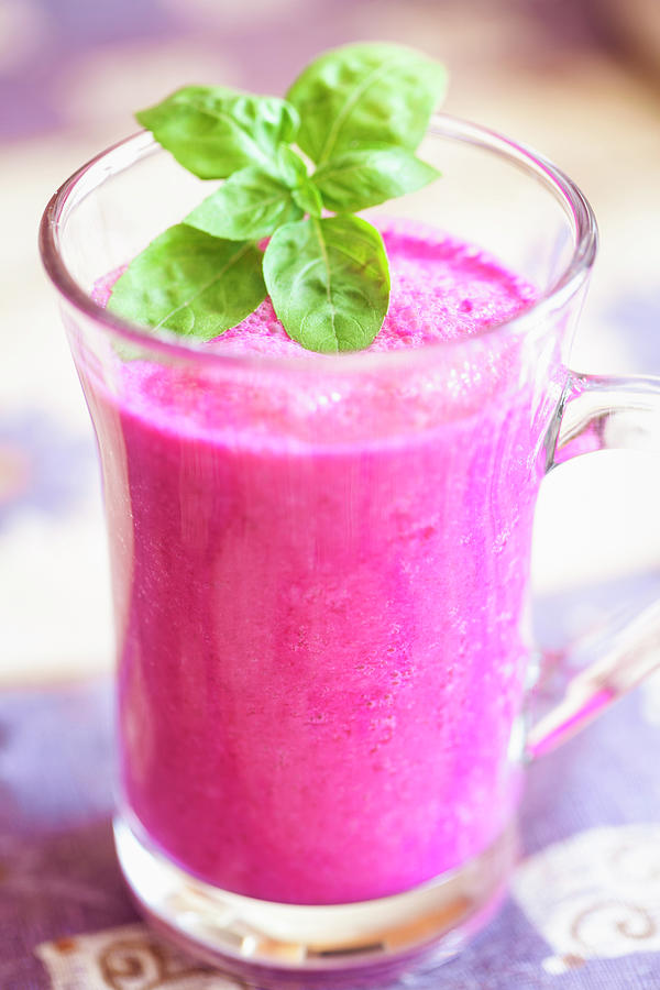 Red Smoothie Photograph by Drbouz