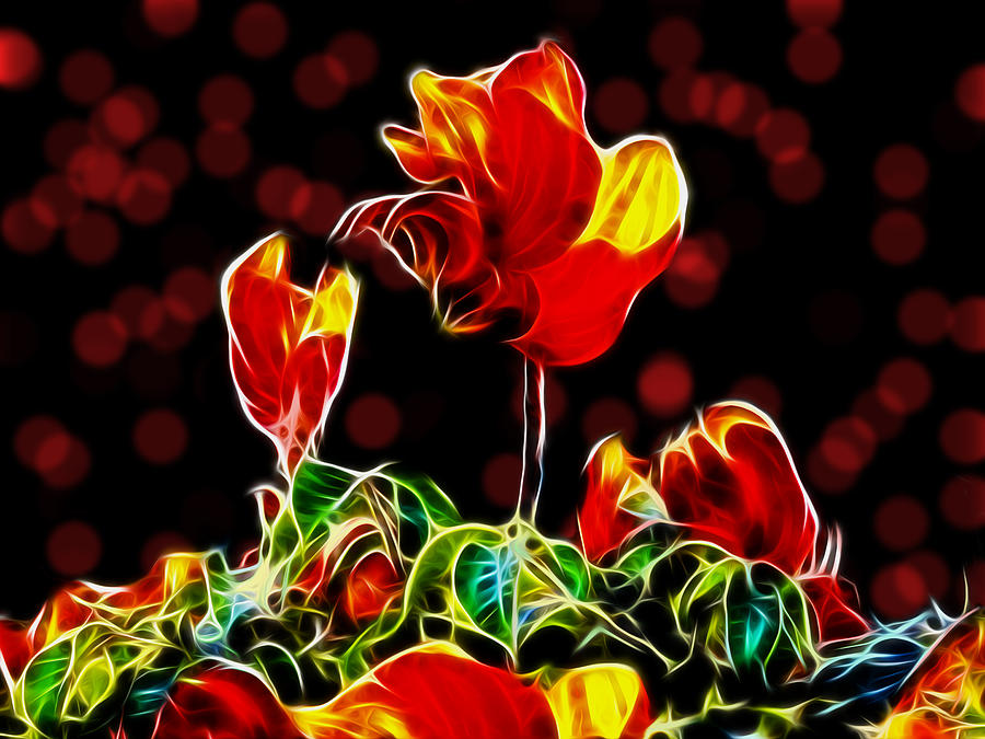 Red Temptation Digital Art by Carlos Vieira - Fine Art America