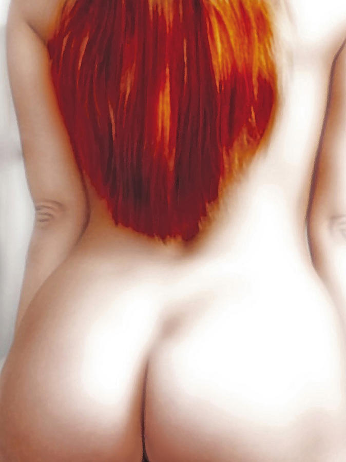 Nude Photograph - Red Temptation by Joachim G Pinkawa
