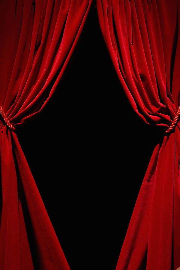 Red velvet curtains Photograph by Seth Joel Photography