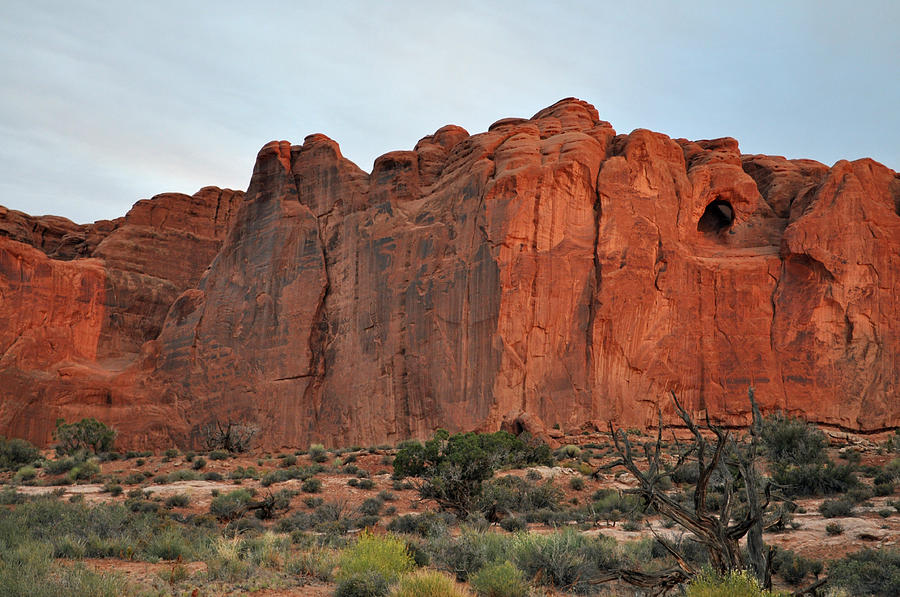Arches National Park Photograph - Red Wall in Arches National Park by Bruce Gourley