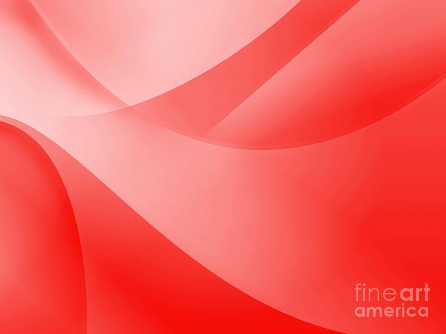 Abstract Digital Art - Red Wallpaper by Henrik Lehnerer
