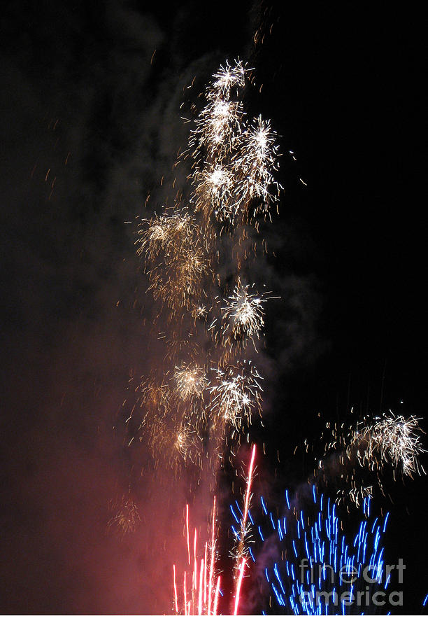 Fourth Of July Photograph - Red White and Blue by Matt James
