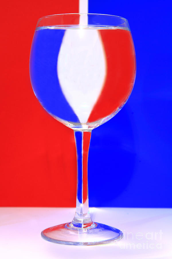 Red White and Blue Photograph by Pattie Calfy