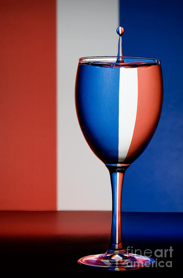 Red White and Blue Photograph by Susan Candelario