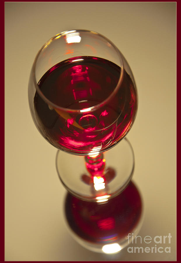 Red Wine 2 Photograph by Glenn Gordon