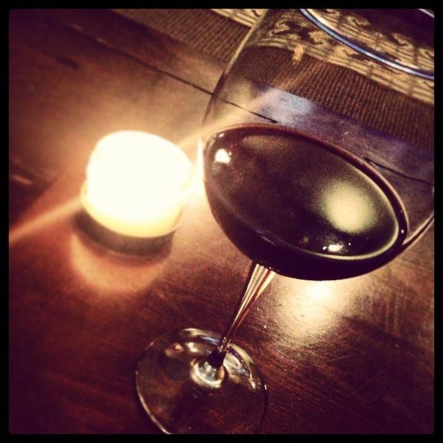Wine Photograph - #red #wine #ambience #wednesday #hey by Katie Dyck