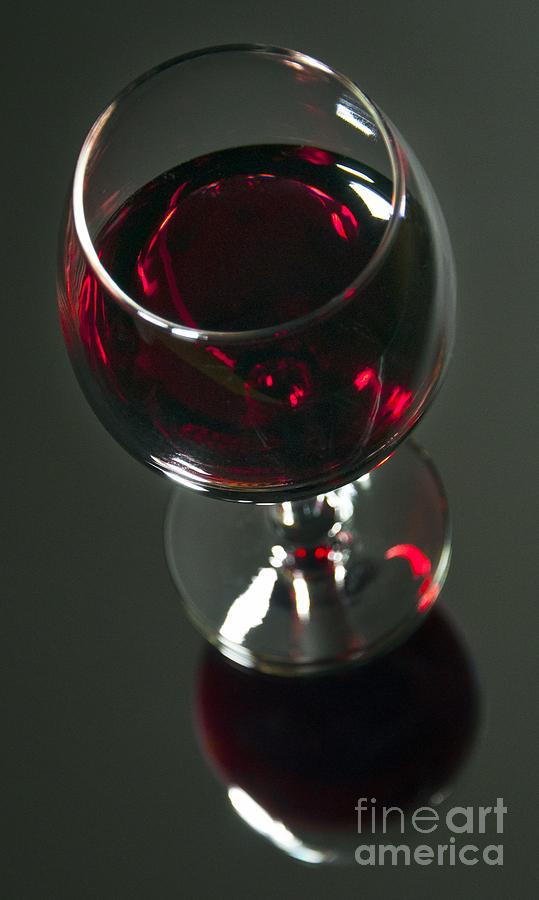 Red Wine Beverage Photograph by Glenn Gordon