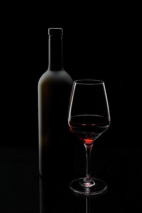 Red Wine Photograph by Sergei Smirnov