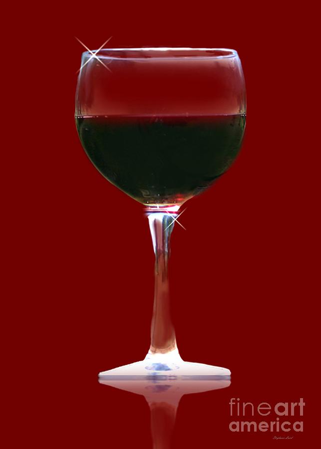 Red Wine Photograph by Stephanie Laird