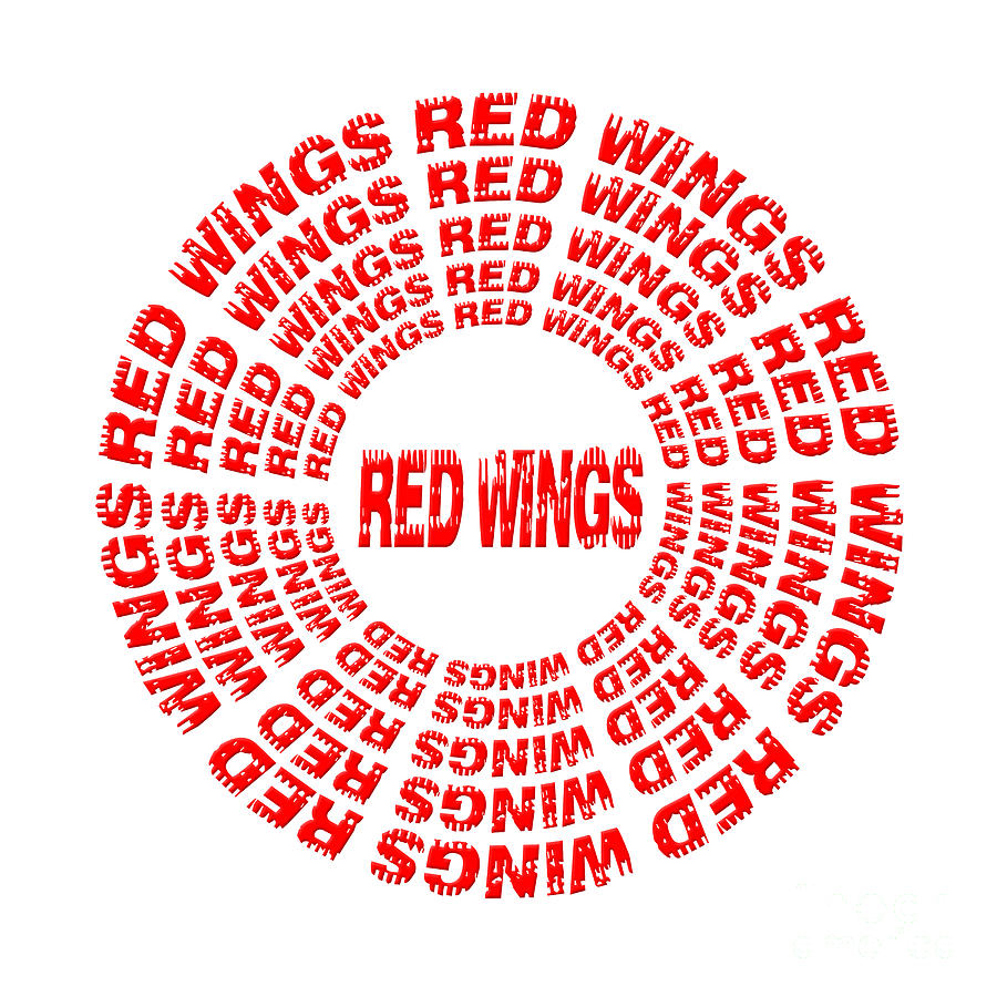 Red Wings 1 Digital Art by Andee Design