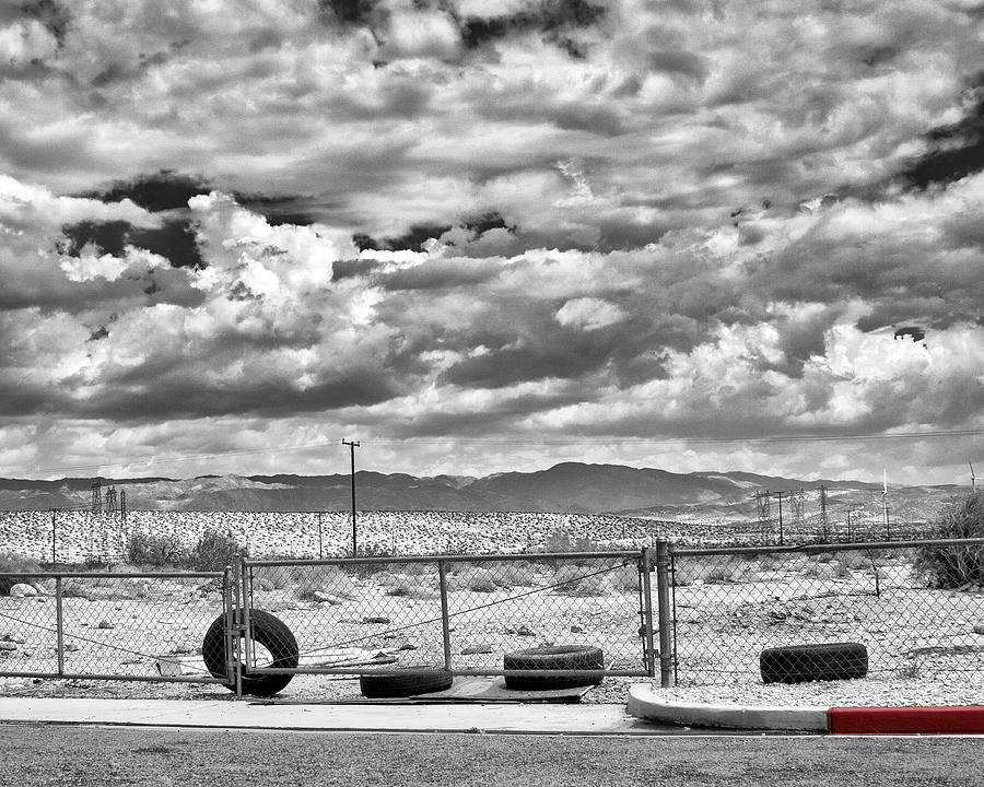 RED ZONE Palm Springs CA Photograph by William Dey
