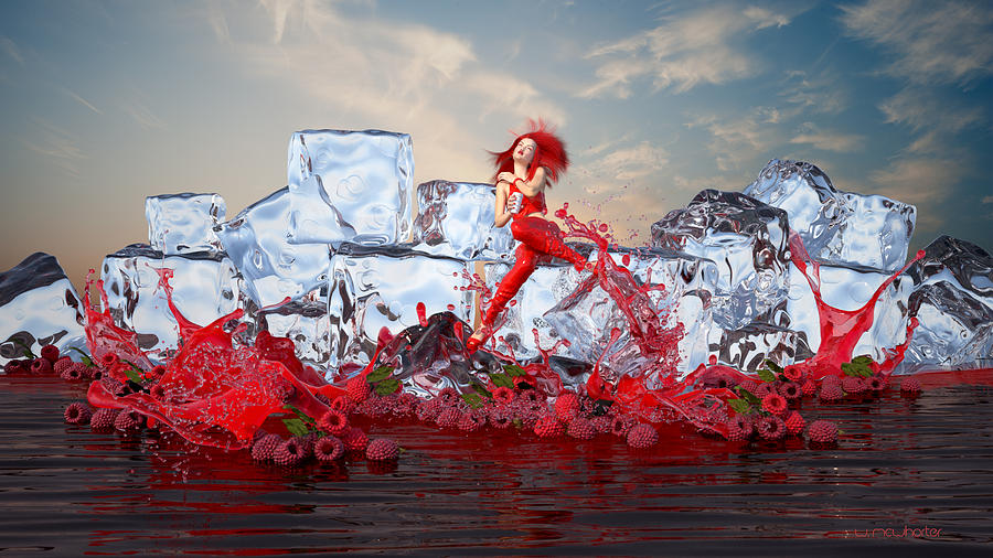 RedBerry IceCafe' by Williem McWhorter RedBerry IceCafe' by Williem McWhorter