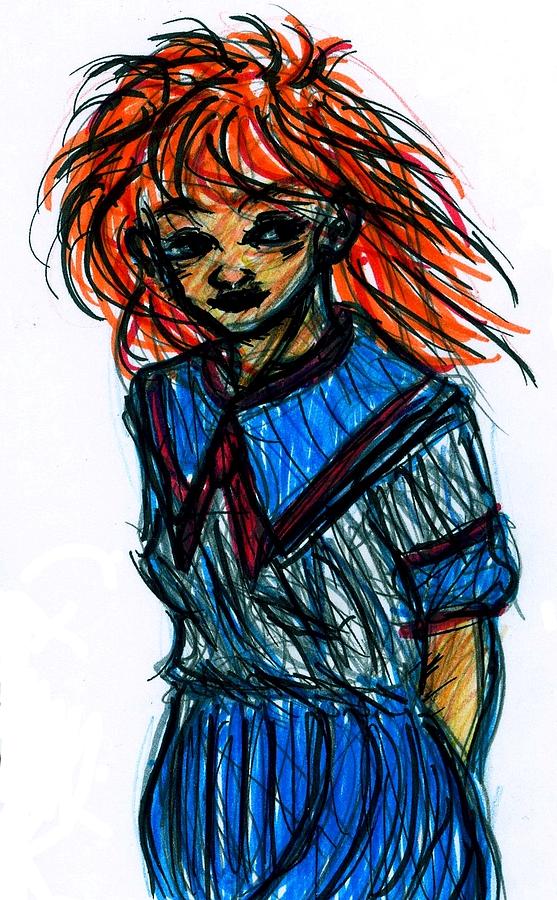 Redhead II Drawing by Rachel Scott Fine Art America