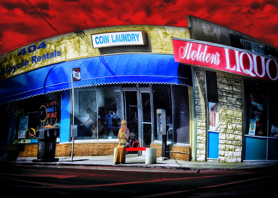 Redondo and seventh Digital Art by Bob Winberry