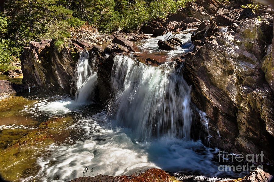 Redrock Falls Photograph by Robert Bales