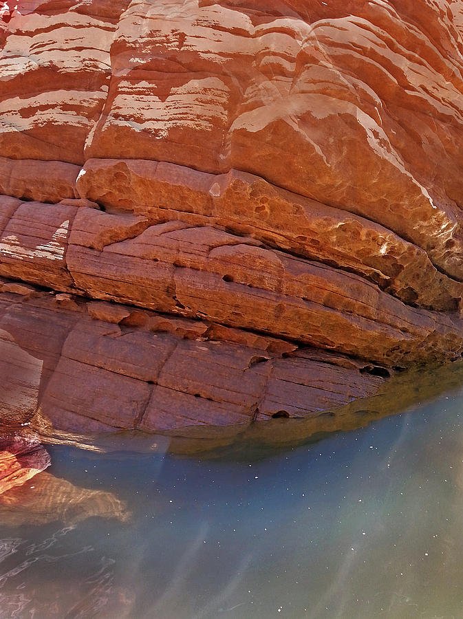 Red Rock Waters Photograph