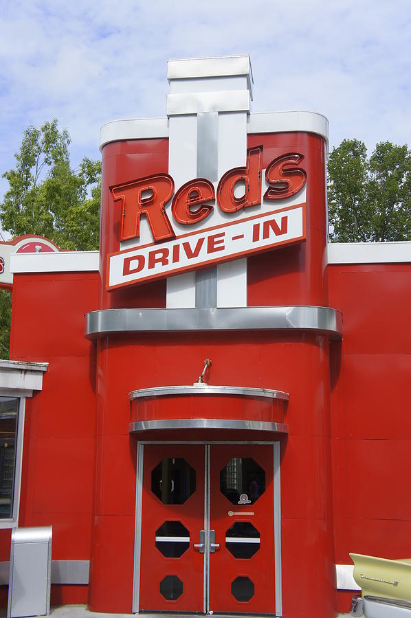 Reds Drive- In Photograph by Laurie Perry