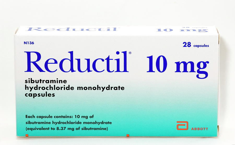 Sibutramine Photograph - Reductil Anti-obesity Drug by Dr P. Marazzi/science Photo Library Sibutramine Photograph - Reductil Anti-obesity Drug by Dr P. Marazzi/science Photo Library