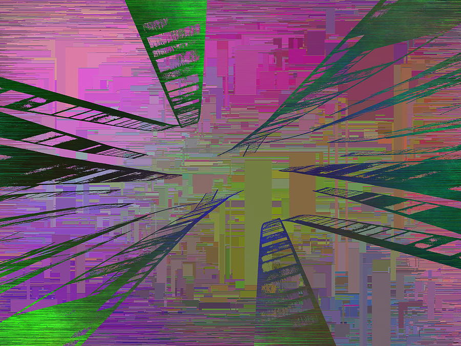 Reeds Cubed 1 Digital Art by Tim Allen