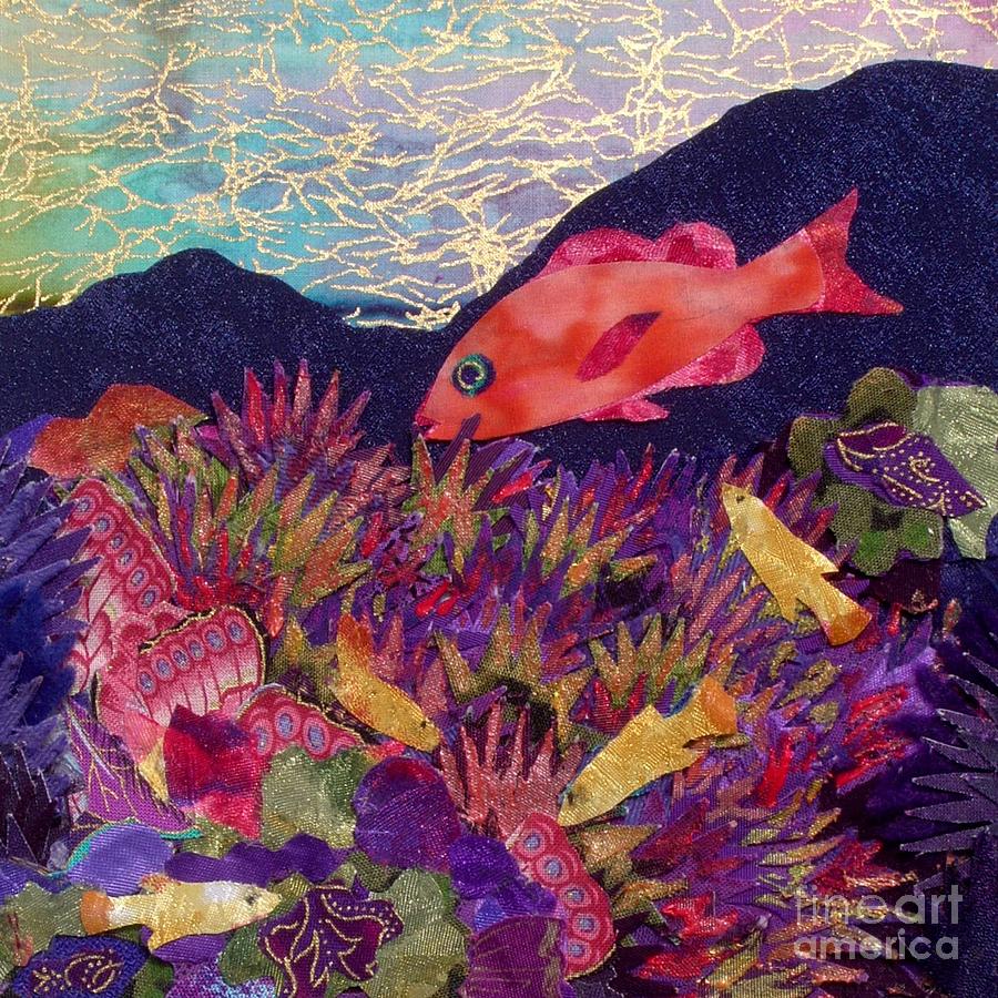 Fish Painting - Reef Fish by Susan Minier