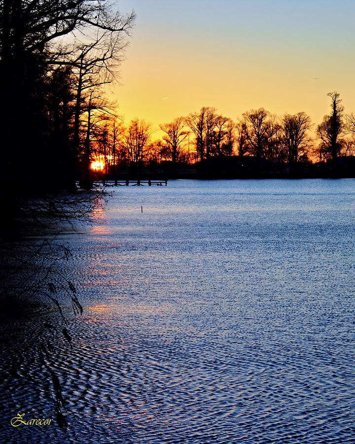Reelfoot Sunset Photograph by David Zarecor