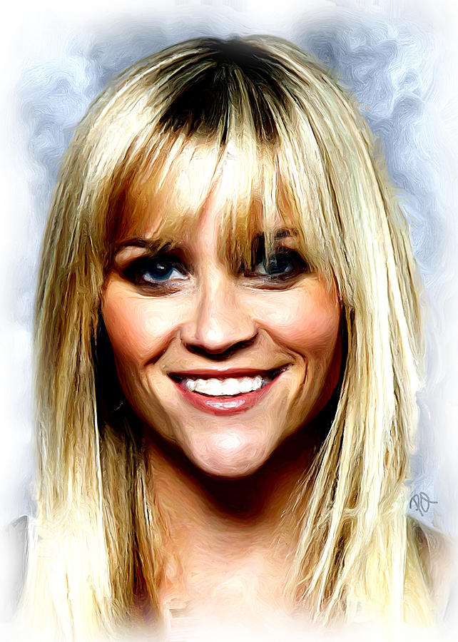 Reese Witherspoon Painting - Reese Witherspoon by Paul Quarry