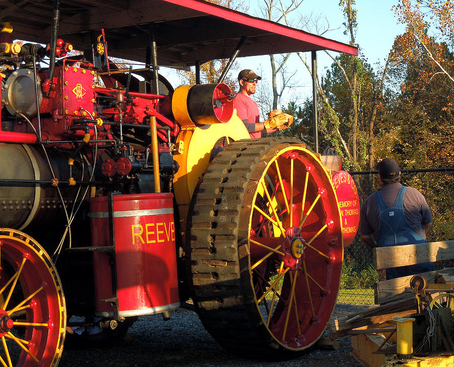 Reeves Steam Tractor Photograph by Pete Trenholm