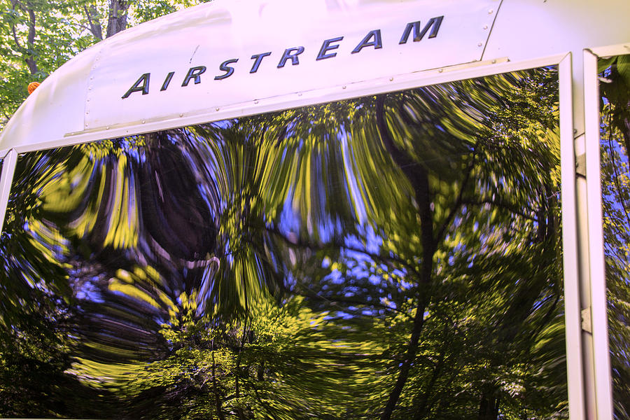 Refections on an Airstream Photograph by Susan Jensen