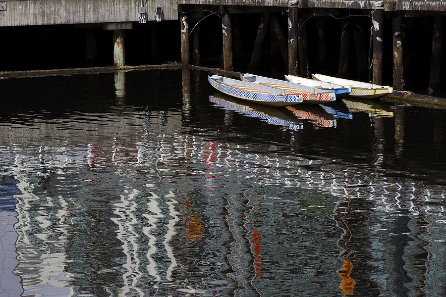 Boat Photograph - Reflect 1 by Michele Wright