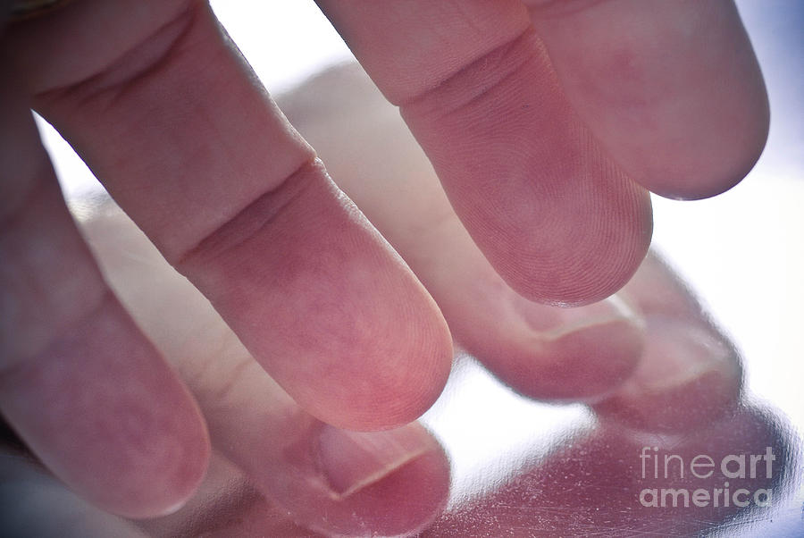 Reflected Fingers Photograph by Amy Cicconi