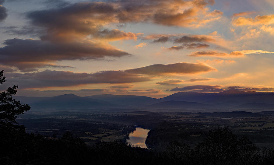 Reflected Morning Sky Photograph by Lara Ellis