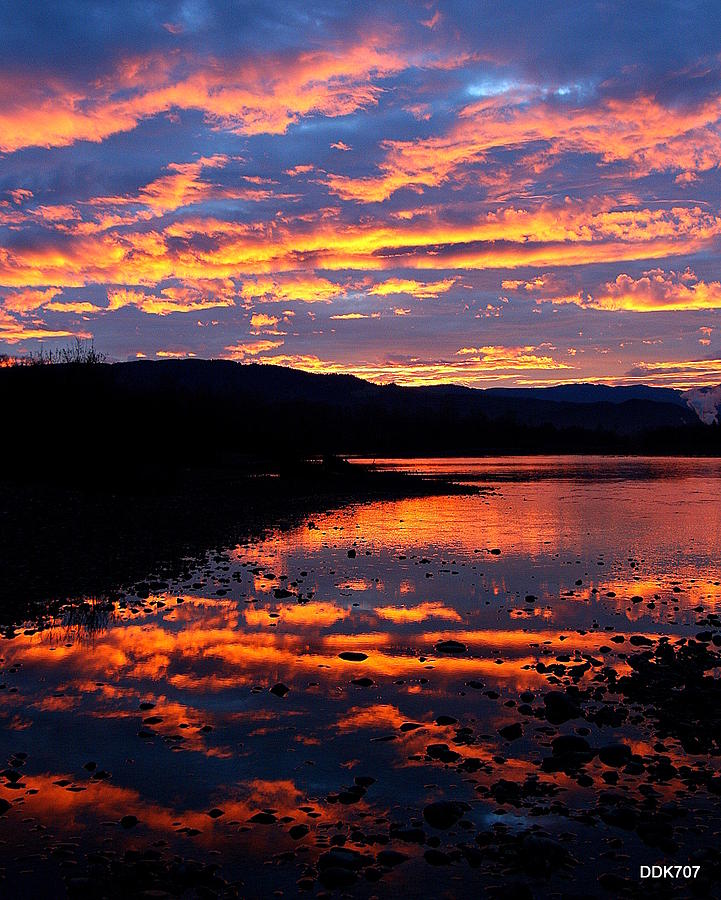 Reflected Sunrise Photograph by David Karr - Fine Art America