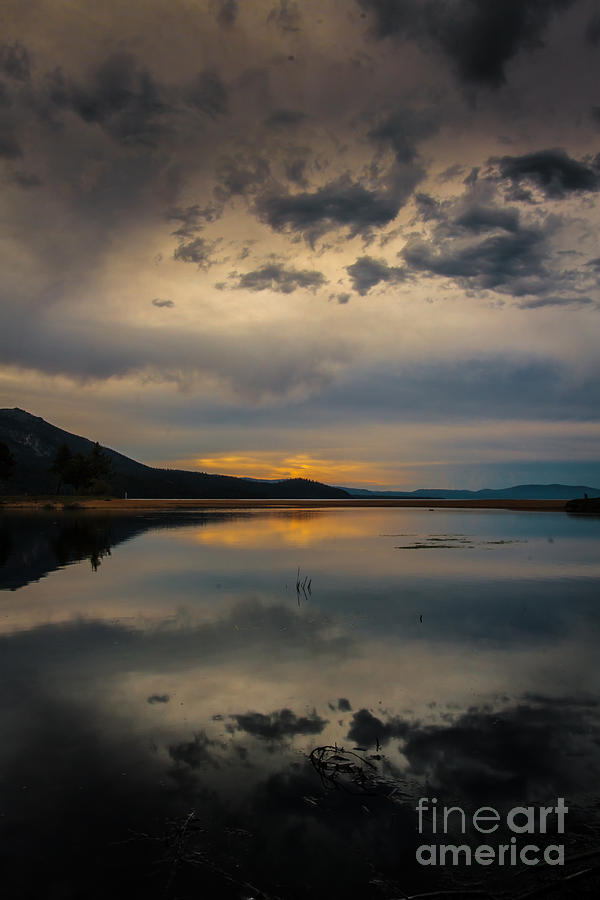 Sunset Photograph - Reflecting by Mitch Shindelbower
