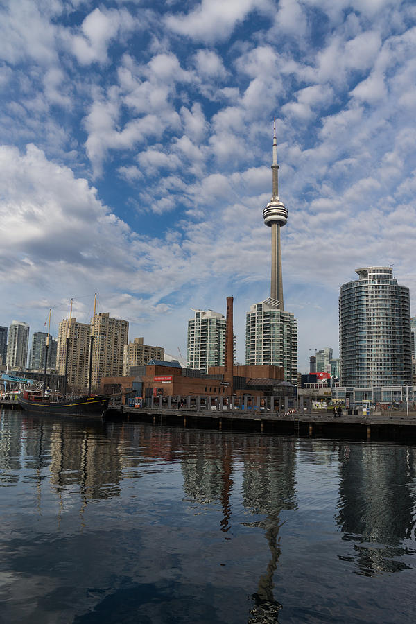 Skyscraper Photograph - Reflecting on Toronto and Harbourfront  by Georgia Mizuleva