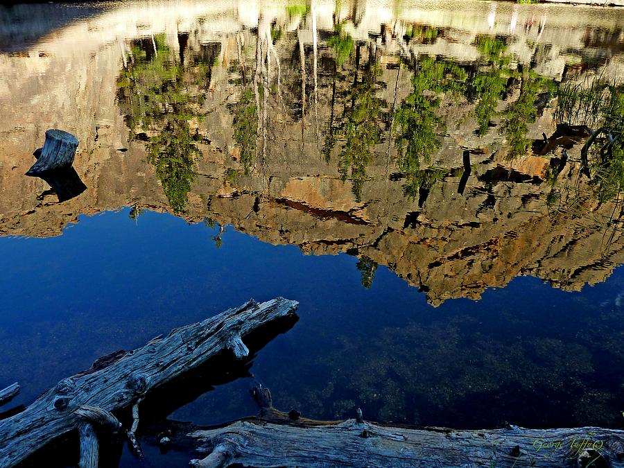 Reflection Gem lake Photograph by George Tuffy