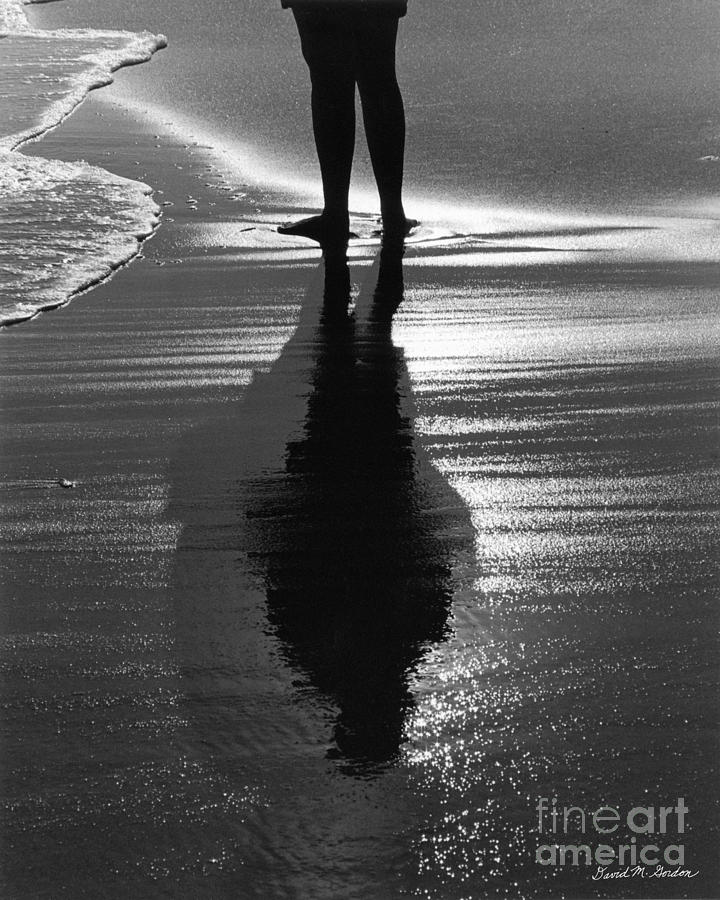 Reflection - Horseneck Beach Photograph by David Gordon