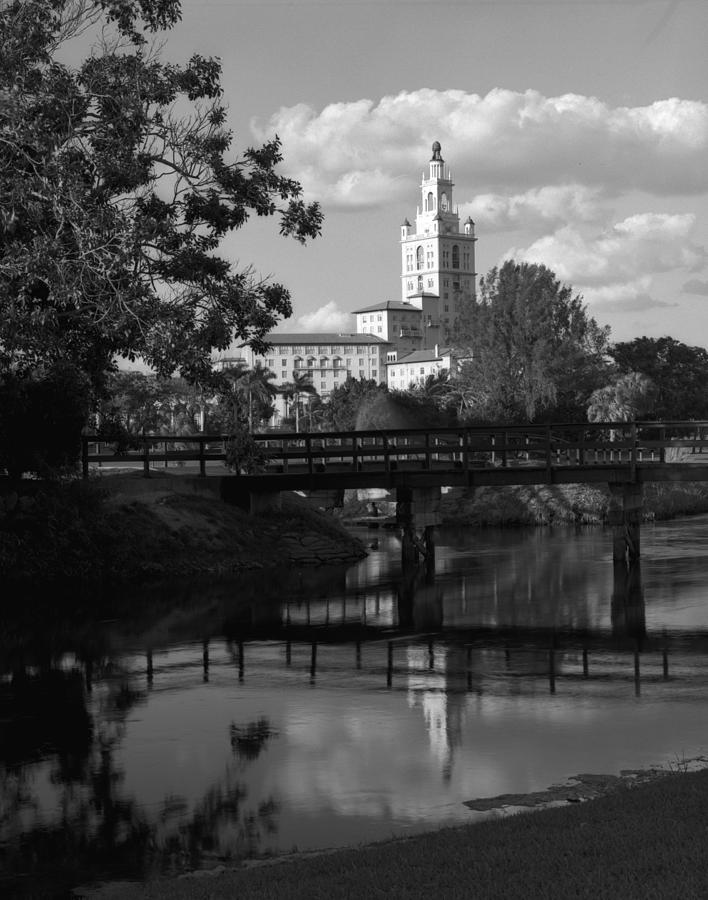 Reflection In Black And White Photograph by Robert Klemm