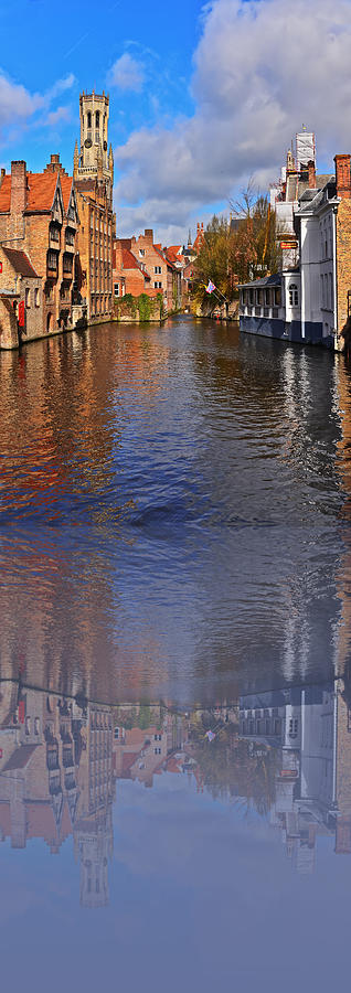 Reflection in Canal Photograph by Elvis Vaughn