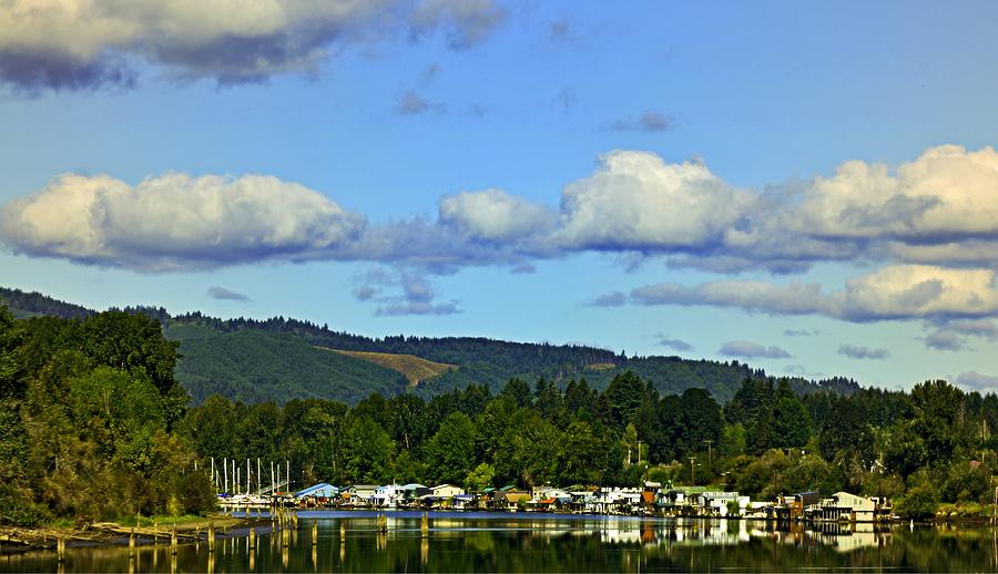 Portland Photograph - Reflection In The Lake by Image Takers Photography LLC - Carol Haddon