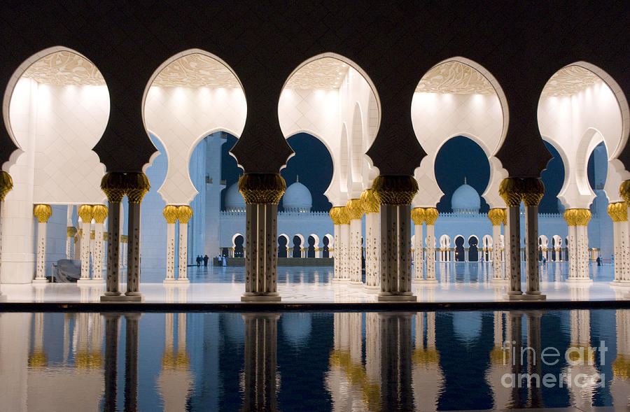Reflection Mosque Photograph by Milena Boeva