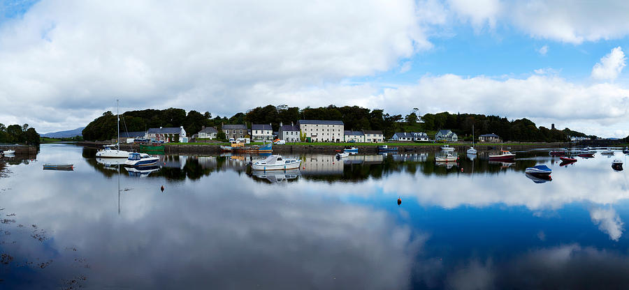 Reflection Of Clouds In Water, Newport Photograph by Panoramic Images