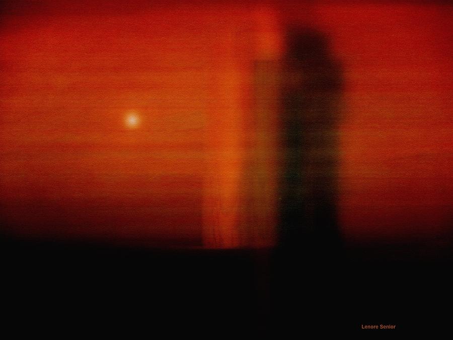 Abstract Photograph - Reflection of High Rise at Sunrise by Lenore Senior