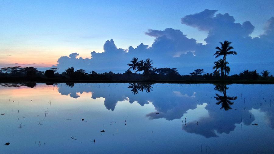 Reflection Of Silhouette Trees On Lake Against Sky Photograph by Joseph Jeanmart / EyeEm